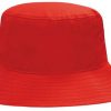 breathable-poly-twill-bucket-hat-red